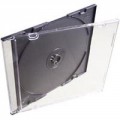 Бокс для диска CD/ DVD Slim box/  black (1шт) _ ()