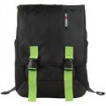 Рюкзак для ноутбука Crown 15.6 Harmony black and green (BPH3315BG)