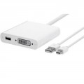 Кабель мультимедійний Apple Mini DisplayPort to Dual-Link DVI Adapter (MB571Z/A)