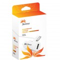 Автомобільний зарядний пристрій Florence USB, 1.2A + cable iPhone 4/4S (CC12-IPH4)
