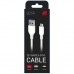 Дата кабель USB 2.0 AM to Micro 5P 1.0m Glow white 2E (2E-CCAM-WH_)