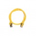 Патч-корд 0.50м S/FTP Cat 6 CU PVC 26AWG 7/0.16 yellow 2E (2E-PC6SFTPCOP-050YLW)