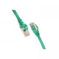 Патч-корд 1.50м S/FTP Cat 6 CU PVC 26AWG 7/0.16 green 2E (2E-PC6SFTPCOP-150GRN)