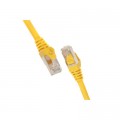 Патч-корд 1м S/FTP Cat 6 CU PVC 26AWG 7/0.16 yellow 2E (2E-PC6SFTPCOP-100YLW)