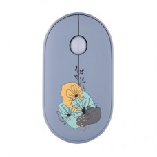 Мишка 2E MF300 FLORAMALLOW Silent Wireless/Bluetooth Blue (2E-MF300WFLORABL)