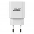 Зарядний пристрій 2E 30W USB-C PD white (2E-WC1USBC30W-W)