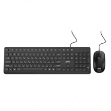 Комплект 2E MK405 USB UA Black (2E-MK405UBK)