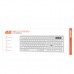 Клавиатура 2E KS270 Wireless Silver/White (2E-KS270WBWH)