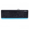 Клавиатура A4Tech FKS10 USB Blue
