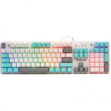 Клавіатура A4Tech Bloody S510R RGB BLMS Switch Red USB Icy White (Bloody S510R Icy White)