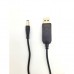 Кабель живлення USB to DC 5.5x2.1mm 5V 1.0m 1.5А ACCLAB (1283126552816)