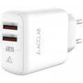 Зарядний пристрій ACCLAB AL-TC224 2хUSB 5В/2,4A/12W (1283126538834)