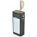 Батарея универсальная ACL 30000mAh, LIGHTER, Type-C + Lighting, Black (PW-85B)