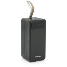 Батарея универсальная ACL 80000mAh, 4xUSB, 4 кабеля(USB/Micro/Type-C/Lighting), 1,4кг, Black (PW-94)