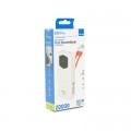 Батарея універсальна ACL 20000mAh, 22.5W, cables Type-C + Lighting, White (ACL PW-140)