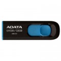 USB флеш накопитель ADATA 32Gb UV128 black-blue USB 3.0 (AUV128-32G-RBE)