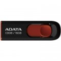 USB флеш накопичувач ADATA 16Gb C008 Black/Red USB 2.0 (AC008-16G-RKD)