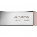 USB флеш накопитель ADATA 128GB UR350 Silver/Beige USB 3.2 (UR350-128G-RSR/BG)