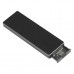 Карман внешний AgeStar M2 SATANVME metal black (31UBVS6C (Black))