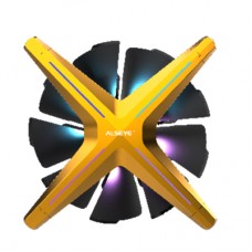 Кулер для корпуса Alseye X12 (Yellow Push) (AS.04.03.0028)