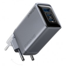 Зарядное устройство Anker GaNPrime 100W 2xUSB-C PD + 1xUSB-A Foldable Silver (A2688341)
