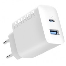 Зарядное устройство Anker PowerPort 20W USB-C + USB-A White (A2348G21)
