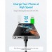 Дата кабель USB-C to USB-C 1.8m nylon 322 black Anker (A81F6G11)