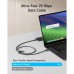 Дата кабель USB-C to USB-C 0.9m 240W 20Gbps 4K Video bio-nylon black Anker (A80N1H11)