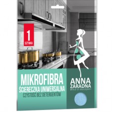 Салфетки для уборки Anna Zaradna из микрофибры универсальная 1 шт. (5903936012626)