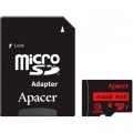 Карта памяти Apacer 64GB microSDXC class 10 UHS-I (AP64GMCSX10U5-RA)