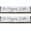 Модуль пам'яті для комп'ютера DDR5 32GB (2x16GB) 6000 MHz NOX White Apacer (AH5U32G60C622MWAA-2)