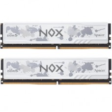 Модуль пам'яті для комп'ютера DDR5 32GB (2x16GB) 6000 MHz NOX White Apacer (AH5U32G60C622MWAA-2)