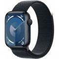 Смарт-годинник Apple Watch Series 9 GPS 45mm Midnight Aluminium Case with Midnight Sport Loop (MR9C3QP/A)