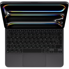Чехол для планшета Apple Magic Keyboard for iPad Pro 11inch (M4) - Ukrainian - Black,Model A2975 (MWR23UA/A)