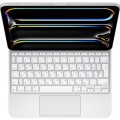 Чехол для планшета Apple Magic Keyboard for iPad Pro 11inch (M4) - Ukrainian - White,Model A2975 (MWR03UA/A)