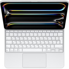 Чохол до планшета Apple Magic Keyboard for iPad Pro 13inch (M4) - Ukrainian - White,Model A2974 (MWR43UA/A)