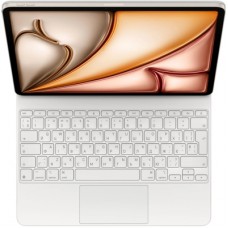 Чехол для планшета Apple Magic Keyboard for iPad Air 13-inch (M3) - Ukrainian - White,Model A3340 (MDFW4UA/A)