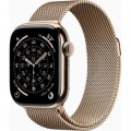 Смарт-часы Apple Watch Series 11 GPS + Cellular 42mm Gold Titanium Case with Gold Milanese Loop (MF8Y4RK/A)