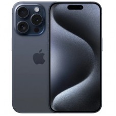 Мобільний телефон Apple iPhone 15 Pro 128Gb Blue Titanium eSim (REF A) BREEZY (2AMTQQ3)