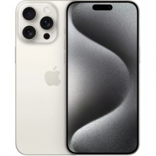 Мобільний телефон Apple iPhone 15 Pro Max 256Gb White Titanium eSim (REF A) BREEZY (2AMU673)