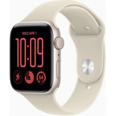 Смарт-годинник Apple Watch SE 3 2026 GPS 44mm Starlight Aluminium Case with Sand Sport Band - M/L (MJL54RK/A)