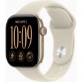 Смарт-часы Apple Watch Series 12 GPS 42mm Light Gold Aluminium Case with Sand Sport Band - S/M (MJED4RK/A)