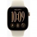 Смарт-часы Apple Watch Series 12 GPS 42mm Light Gold Aluminium Case with Sand Sport Band - S/M (MJED4RK/A)