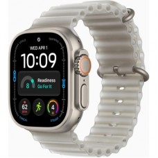 Смарт-часы Apple Watch Ultra 4 GPS + Cellular 49mm Natural Titanium Case with Translucent Grey Ocean Band (MJAD4QI/A)