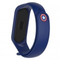 Ремешок для фитнес браслета Armorstandart Superhero Edition для Xiaomi Mi Band 5 Captain America Blue (ARM57108)