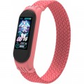 Ремінець до фітнес браслета Armorstandart Braided Solo Loop для Xiaomi Mi Band 4/5/6 Pink size S (ARM59181)