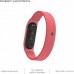 Ремешок для фитнес браслета Armorstandart Braided Solo Loop для Xiaomi Mi Band 4/5/6 Pink size S (ARM59181)