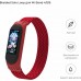 Ремінець до фітнес браслета Armorstandart Braided Solo Loop для Xiaomi Mi Band 4/5/6 Red size L (ARM58762)