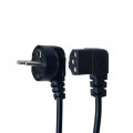 Кабель питания C13 1.8m corner black Armorstandart (ARM73124)