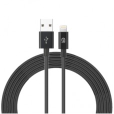 Дата кабель USB 2.0 AM to Lightning 1.0m black Armorstandart (ARM64287)